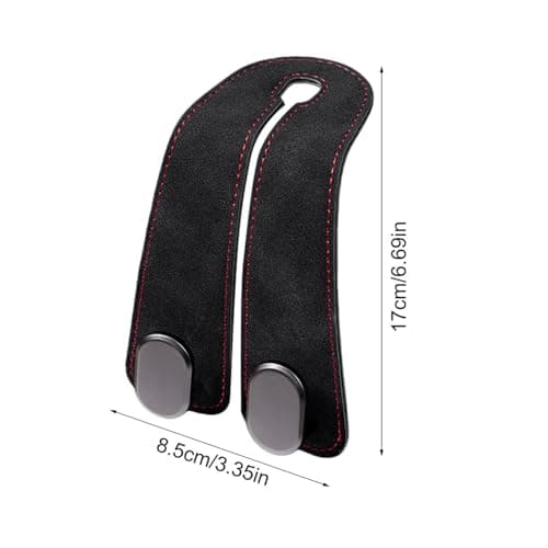 Car Handbag Holder Faux Leather Double Metal Organizer Universal — view 5