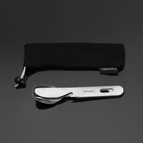 Fire-Maple Stainless Steel Camping Utensils Set Knife Fork Spoon — view 4