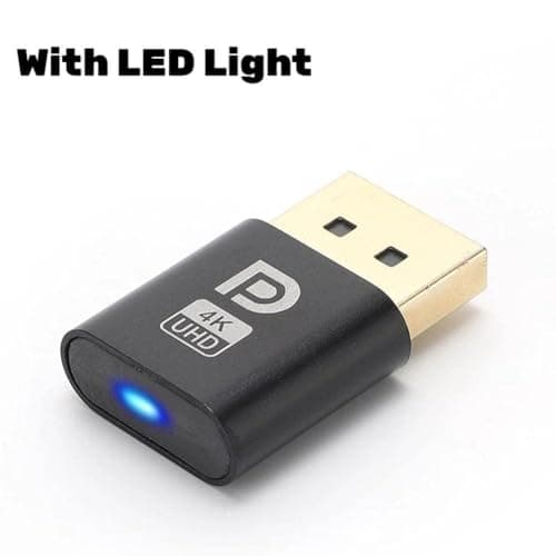 FROVOL Dp Dummy Plug Virtual Display Adapter Edid Headless Dp 4k Display Emulator Displayport Virtual R3a7 Accessories — view 2