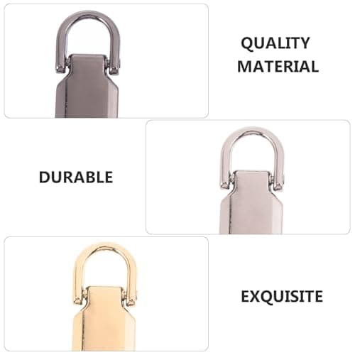 4pcs Metal Zipper Heads Back to School Repair Replacement — view 6