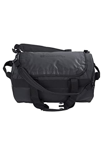 Mountain Warehouse Cargo Bag - 40 litres - Carry Handles, Durable Daypack Rucksack with Full Opening compartments & Carry Handles - All Season Camping, Hiking & Outdoors Black One Size — view 6