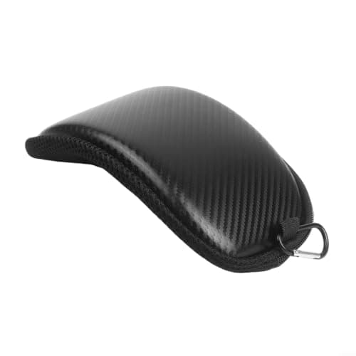 NiuLumea Skiing Glasses Case Hard Shell 22cm Black White(Black) — view 3