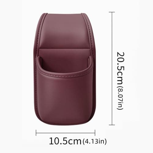 MINGLEA Car Door Storage Pocket, Gray — view 3