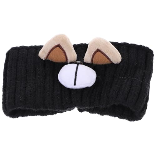 ULTECHNOVO Girl Knitting Headband Warm Headband Comfortable Windproof Elegant Lightweight Fashionable Hair Accessory for Autumn and Winter Travels to Family and Friends