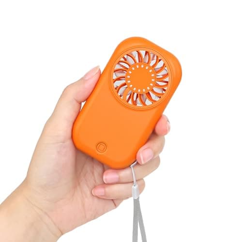 Ciaien Mini Handheld Turbo Fan,56g Pocket Fan with 11000 RPM Max Speed