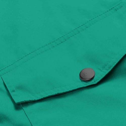 TOFOTL Women's Waterproof Jacket, Hooded Cycling Rainproof Jacket, Warm Adjustable Fleece Walking Casual Winter Rainproof Running Outdoor Breathable Showerproof Waterproof Raincoat Women, L — view 2
