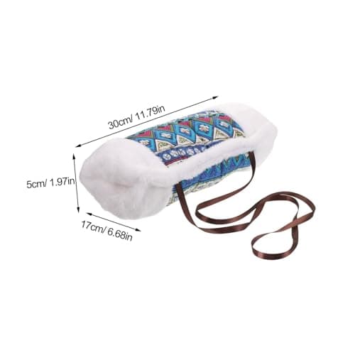 Warm Muff for Hands - Plush Warm Hand Muffler | Soft Arm Warmer for Outdoor Winter Hiking Stadium Concerts Event Staff Bus Travel Shopping Delivery Football — view 6