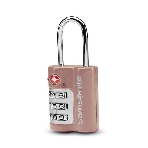 Samsonite 91160-9062 Lock and Security Accessories Travel TSA Approved, Dusty Rose