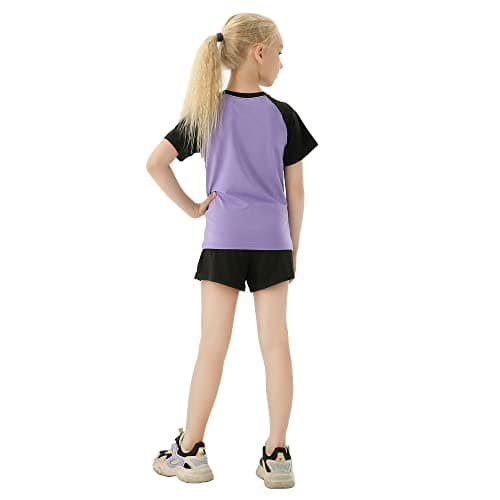 Tancefair Kids Tracksuit Full Set 2/3 pcs Outfits Girls Tracksuit Sweatsuit Sports Hoodie Jacket and Jogging Pants Sweatpants Activewear Set Age 3-14 Years (Please Choose One Size Smaller) — view 3