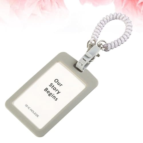 Silicone Luggage Id Tag with Spring Rope and Paper Insert — view 2