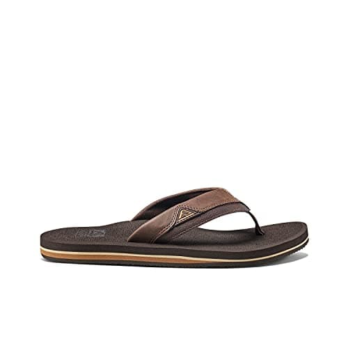 Reef Men's Cushion Dawn Sandals/Flip Flops Brown — view 3