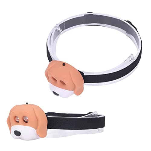 Gucagle Cartoon LED Headlight Cute Dog Animal Headlamp with 2 Modes — view 6
