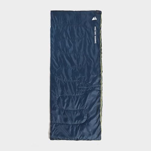 Eurohike Snooze 200 Sleeping Bag for Adults, Teens, Kids, 1 Person, 2 Season, Spacious, Lightweight, Rectangular, Indoor & Outdoor Use, Camping, Hiking, Backpacking, Travelling, Stuff Sack (Navy) — view 2