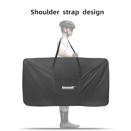 SUNTTELF 29 inch Bike Travel Bag Bike Storage Bags Folding Bicycle Case Fits 29 inch,27.5inch,700C or Below Bikes, Bicycle Transport Case — view 4