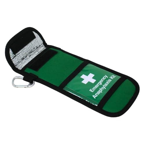 VSafety Insulated Emergency Anaphylaxis Kit AAI Travel Carry Case - Portable Medication Pouch — view 2