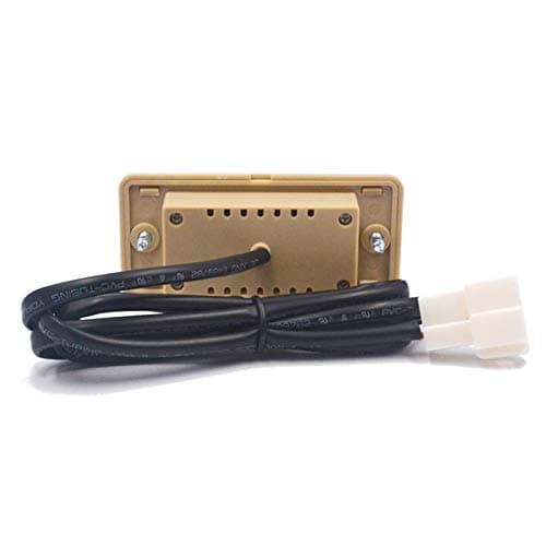 Caravan Dual USB Charger Socket Power, 12V 2.1A Modified USB Outlet Travel High Speed Charging Socket, Car Camper Motorhome RV Transporter Van Truck Universal USB Power Charger Dual Outlet (Beige) — view 2