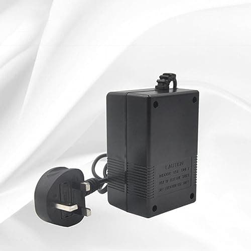 Asuinxurr 200W Voltage Converter 220V to 110V Transformer Down Transformer Voltage Converter Travel Adapter Easy to Use Black UK Plug — view 4