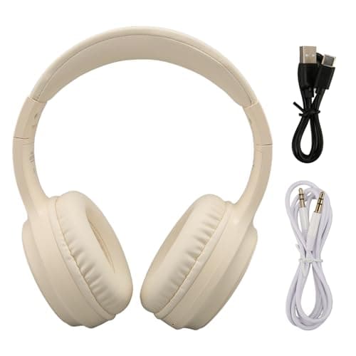 Xiuganpo Bluetooth Active Noise Cancelling Headphone- Advanced 40mm Driver for Travel Office, Foldable Wireless Headset for Clear Calls- Comfortable Protein Leather, 40H Battery Life, BT V5.3 — view 6