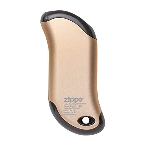 Zippo HeatBank 9s - Rechargeable Hand Warmer - 9 Hour Run Time - 3 Settings - For Indoor & Outdoor Use - Battery & Heat Indicator Light - One Size - Gold — view 3