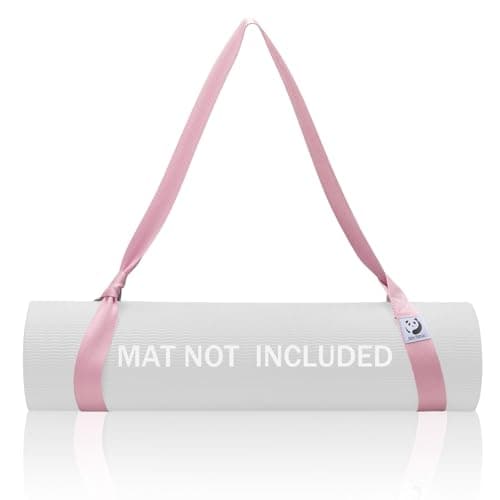 Slim Panda Yoga Mat Straps for Carrying, Adjustable Yoga Mat Carrier (Yoga Mat Not Included)