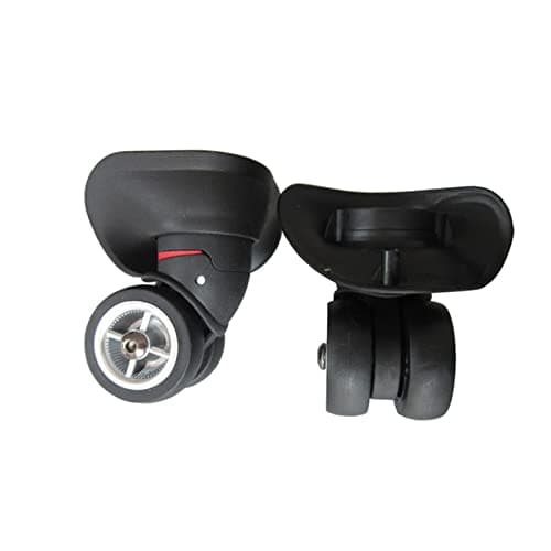 Colcolo A08 Luggage Wheel Replacement, Universal Wear Resistant Swivel Casters Suitcase Wheels for Luggage Box Trolley Case Parts Accessories Repair, Small — view 5