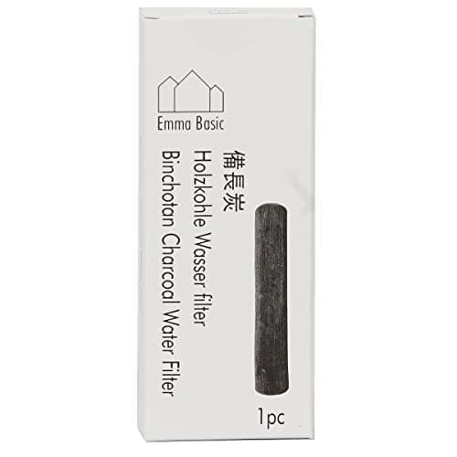 Emma Basic | Binchotan Charcoal Water Filter | 1 Pc | last 6 months | Japanese Tradition | Make Tap Water Taste Great — view 3