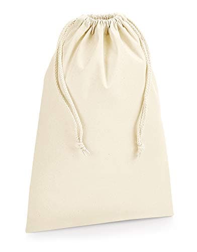 4SP Organic Premium Cotton Stuff Bag (Natural, L) — view 2
