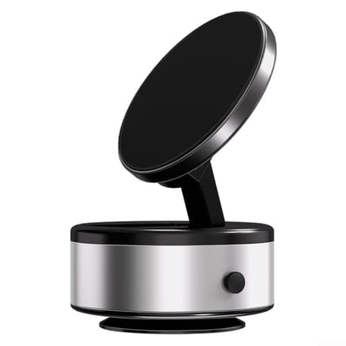 Foldable Car Phone Mount for Dashboard Windscreen(Silver)