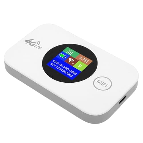 Kelawoly Portable 4G Router 300Mbps SIM Card Slot for Travel Camping