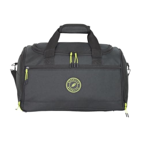 Ryanair Cabin Bag 40x25x20 Underseat Holdall – Airline Approved Travel Duffel with Shoulder Strap – Lightweight Carry On for Ryanair, EasyJet, Jet2, Wizz Air, British Airways (20L) - Black — view 2