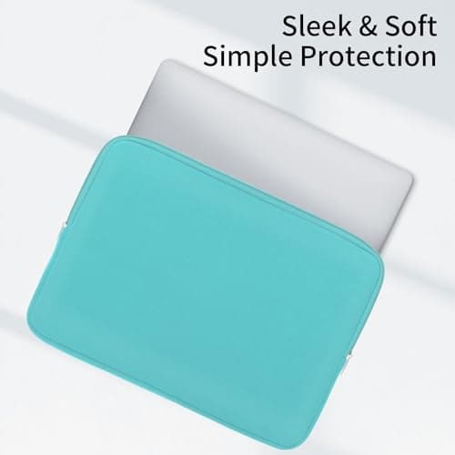 RAINYEAR Padded Laptop Sleeve for 14” Notebook Chromebook 15"Macbook Air M5 — view 3