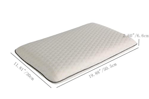 SIKAINI Kids Memory Foam Pillow, Hypoallergenic Neck Support for Children (3-10 Years), Breathable & Machine Washable Cotton Cover, Certified Safe Toddler Pillow for First Big Bed, Orthopedic Design — view 4