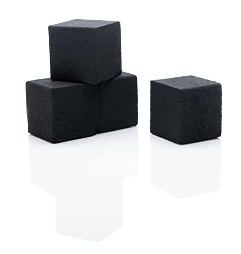 Q4U Quick light Charcoal Coal Premium Quick light Charcoal Coal 50 cubes 10 roll (25mm Cubes) — view 2