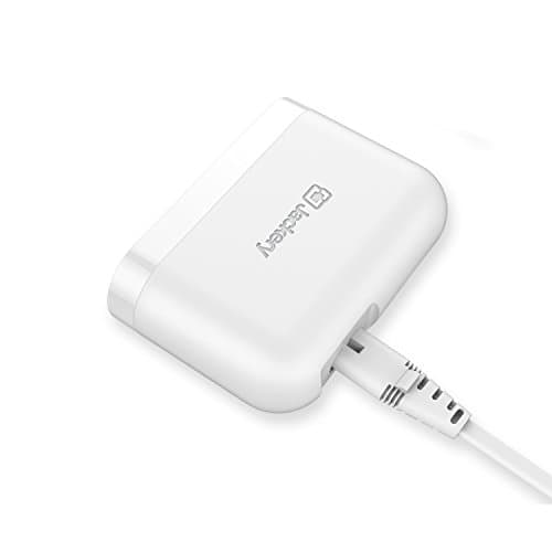 USB Charger Plug Jackery Crew 5-Port 40W Wall Charger Premium International Travel Adapter - 8A/40W Desktop Charger for Apple iPhone iPad, Samsung Galaxy, Smartphone, Tablet [UL Certification] — view 5