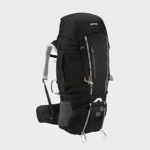 Vango Sherpa 60:70S Rucksack, Black, One Size — view 2