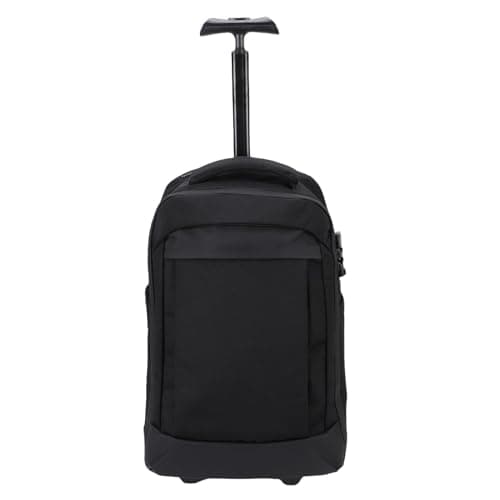 Haofy Travel Backpack, Backpacks Backpack Quiet Large Capacity Fashion Travel Business Laptop Fits for Work Business Weekender College Black 20.5x13.0x8.7in Vacuum Rolling Laptop Nan (Black)