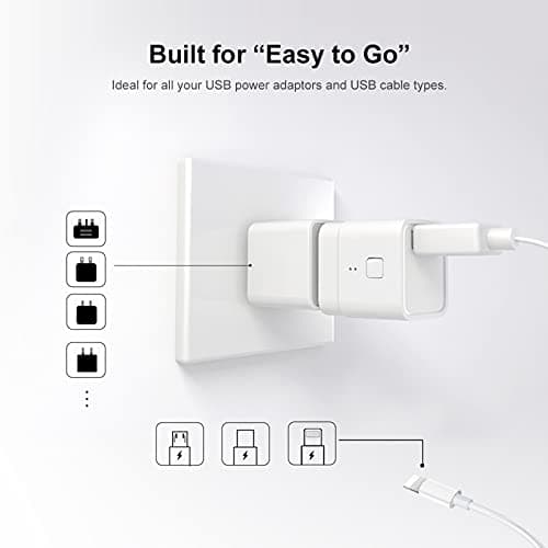 Splenssy Tuya Micro 5V Wireless USB Smart Adaptor Flexible and Portable Make USB Devices Smart via Tuya APP Voice Control Compatible with Alexa Google Home — view 4