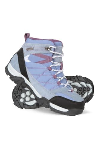 Mountain Warehouse Trail Kids Waterproof Walking Boots Lilac 1