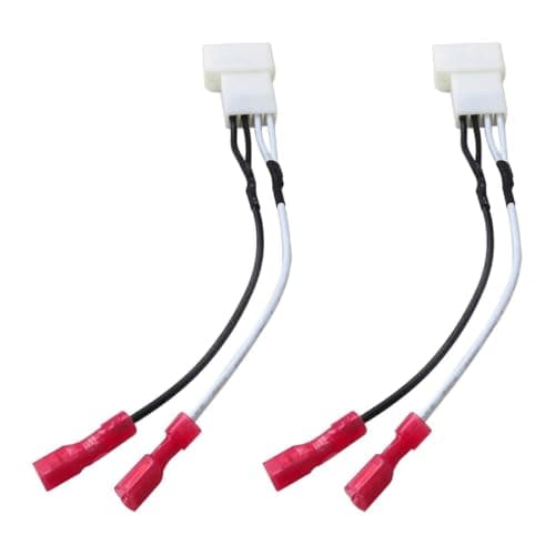 APGLSXY ABS Car Loudspeaker Wire Adapter 4 Pin for Japanese SUV Luxury Estate Door and Cluster Loudspeakers Pair Component Lecturer Wire Harness — view 6