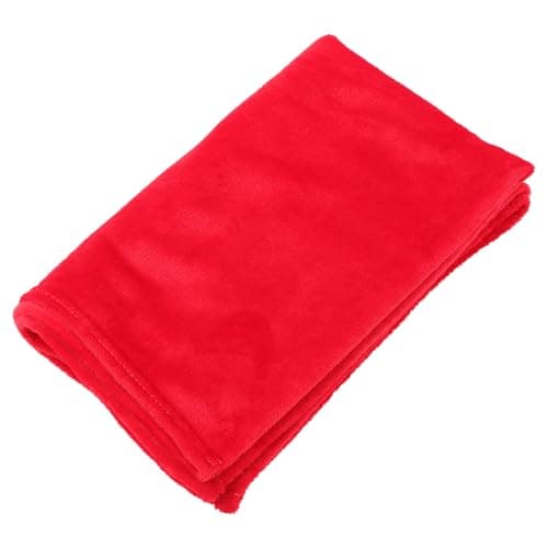 MINAOLULUS Coral Fleece Throw Blanket Red Lightweight for Office Travel