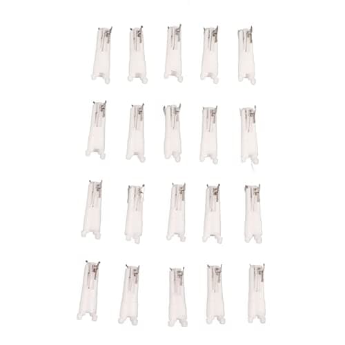 Bewinner Nose Trimmer Replacement Head, 20 Pack Steel Cutter Heads — view 6