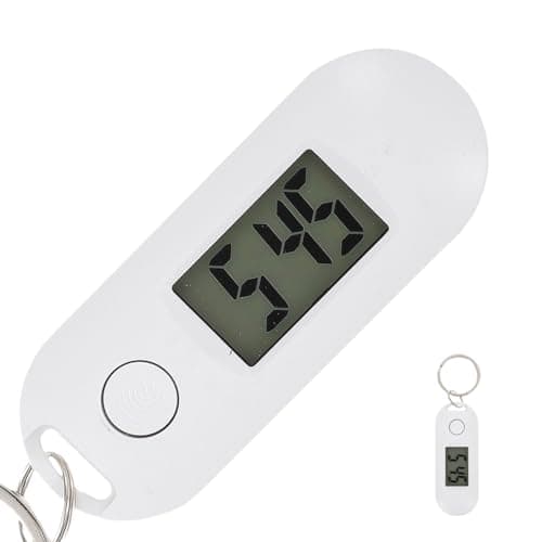 TOYANDONA Keychain Digital Watch Silent Led Keyring Watch Mini Digital Pocket for Students Lanyard for Backpack and Everyday Carry 1 X Keychain Pocket