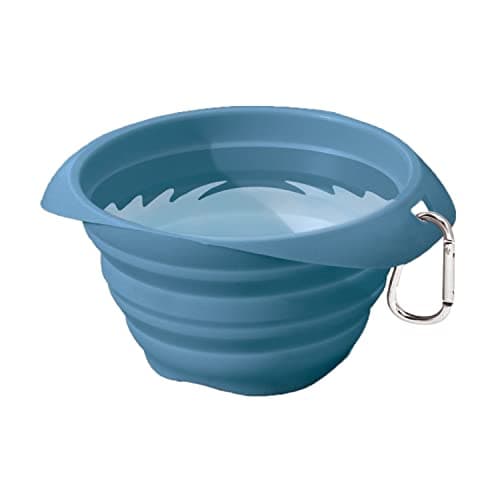 Kurgo Collaps-A-Bowl, 24oz, Blue — view 4