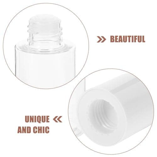Lurrose 4pcs Travel Size Refillable Lotion Bottles 100ml Pet Dispensers — view 3