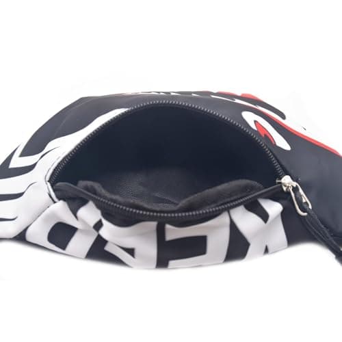 Dzxin Shark Fanny Pack,Kids Bum Bag Bumbag Cartoon Hipsack Belt Bag Waist Bag Fanny Pack Fabric Nylon Money Belt Crossbody Chest Bag for Children Grils Boys Running Hiking Travel Sports — view 5