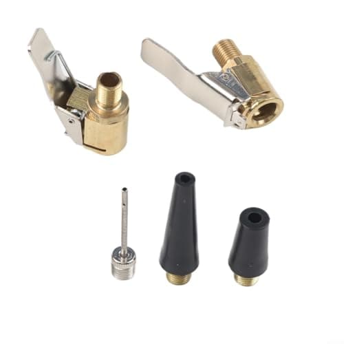 Compact 8-Pack Air Pump Adapters for Travel