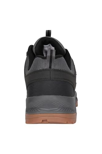 Mountain Warehouse Route Mens Outdoor Waterproof Walking Shoe - Breathable, Mesh Lining, EVA Cusion, Sneakers - Spring, Summer, Hiking, Outdoors & Trekking Grey Adult Shoe Size 9 — view 6