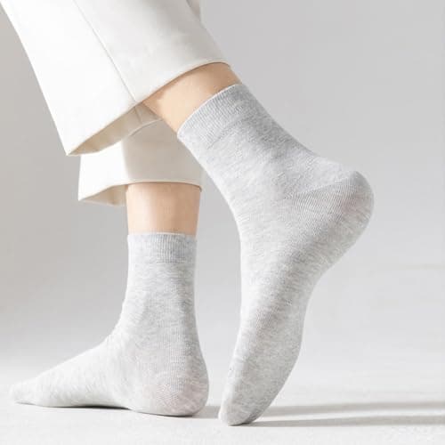 VoJoPi Women’s Cotton Socks 5 Pairs – Thin Breathable Crew Socks, UK 4-8 — view 6