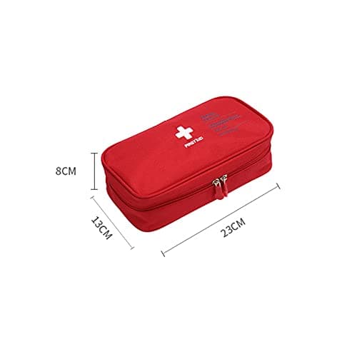 XINGSUI 1 Pcs First Aid Bag Empty,Drug Pack Storage Bag,for Home,Office,etc — view 2