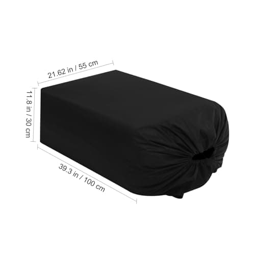 Stroller Bag for Airplane Travel, Nylon, Black with Two Shoulder Straps — view 2